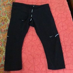 Nike running leggings - medium